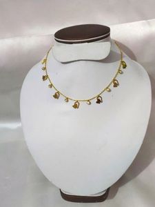 Anti Tarnish Golden Butterfly Charms Neckpiece