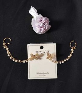 Butterfly Chain Earrings