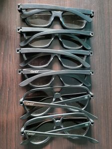 GetD PVR 3D Glasses (6 Pieces)