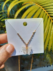 Butterfly Pendant Necklace
