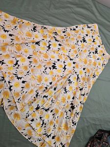 Floral Print Skirt