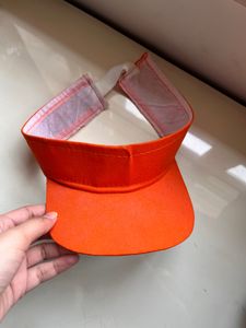 Orange Picnic Cap
