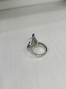 Silver 92.5 Peacock Design Size 10 (3.9gms)