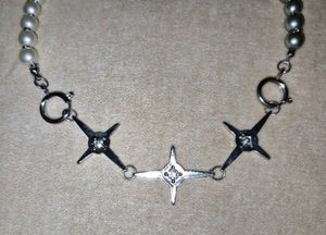 Pearl &amp; Star Necklace