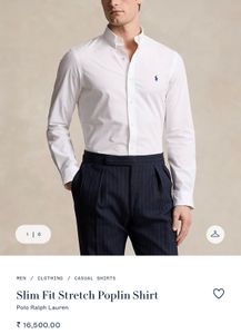 Ralph Lauren Old Money White Shirt