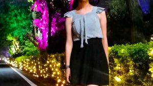 Women Shining Silver Top