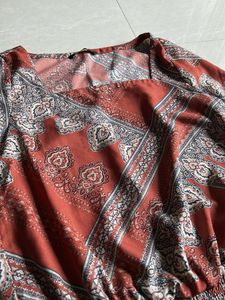 Stylish Rust Colour Top
