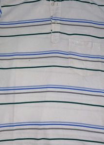 Striped Polo T-Shirt