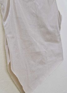 Beige Striped Tank Top