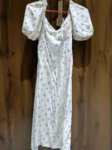 Floral Puff Sleeve Dress