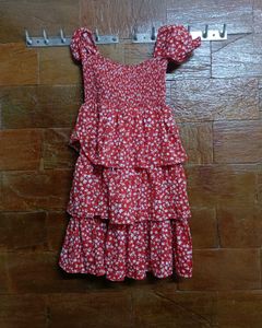 red floral dress for valentine