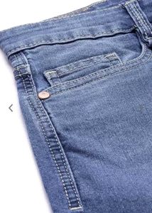 Wide Leg Blue Fade Denim Jeans