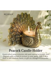 Metal Dancing Peacock