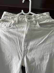 White Wide Leg Jeans