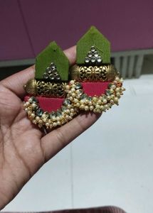 beautiful kundan earings