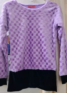 Lavander Sweater Crew Neck