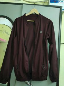 Burgundy Casual Jacket