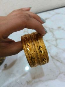 Gold Bangle Set