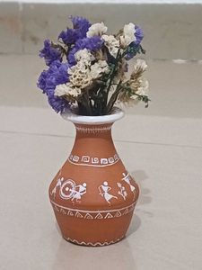 warli Painting Handmade Flower Pot