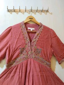 Boho  Embroidered Mini Dress💓