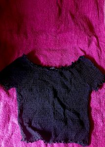 Cute Smocked Crop top
