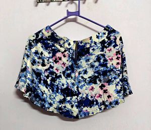 Floral Print Skirt