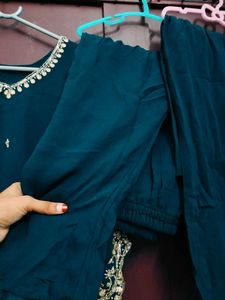 Hand Worked Top Bottom Dupatta