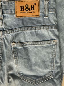 Light Wash Wide Leg Jeans