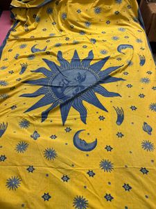 Sun and Star Single Bedsheet