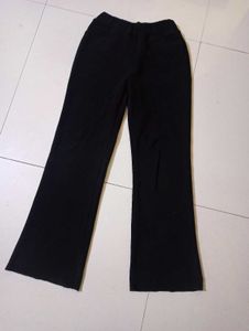 Black Stretchable Warm Pant