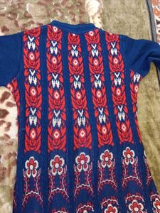 beautiful woollen kurti
