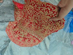 Heavy Velvet Bridal Lehenga