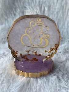 Divine Bliss – Ganesh Resin Art Piece ✨🕉️