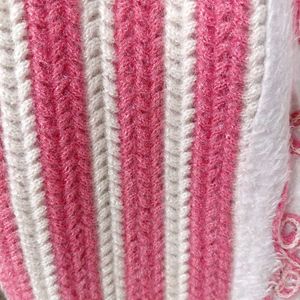 Stylish Striped Knit Cardigan