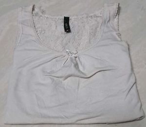 Net Flower Inner Cum Nightwear