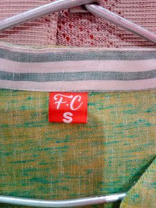 Green Elephant Embroidery Kurta