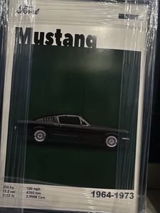 Ford Mustang Poster