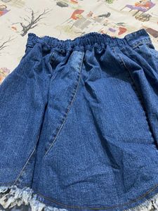 Mini Denim Skirt