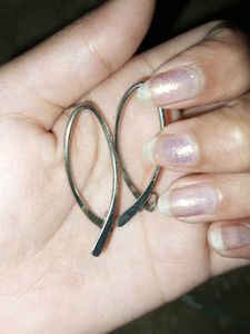 Silver Formal Earring