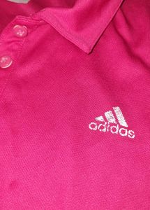 Rose Colour Adidas Tshirt
