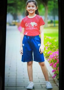 Crazy Girl Top with shorts ....