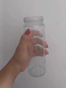 DIY Waterbottle Glasss Made