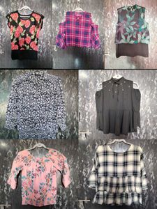 7 Mixed Women's Tops Bundle