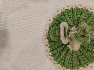 Cute Knitted laddu gopal ji ki Dress combo of 2