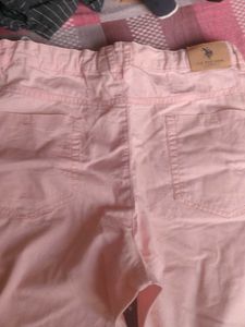 Pink Polo Shorts