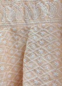 Strappy Chikankari Top