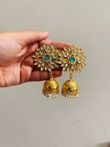 Statement Jhumka Earrings