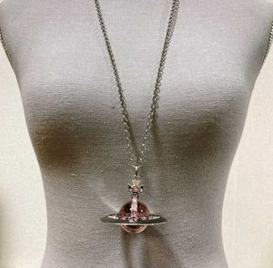 Vivienne Westwood Pink Orb Necklace