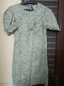 Floral Print Mini Dress