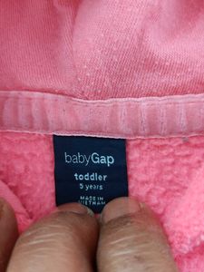 GAP Kids Pink Fleece Hoodie